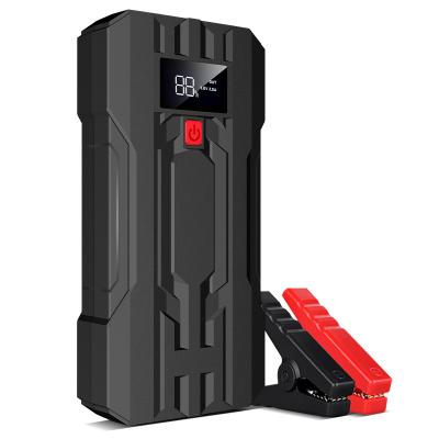 China Emergency Power Direct Bank Cars 12V Factory Supply Portable Car Jump Starter with LCD Display for 12V Cars for sale