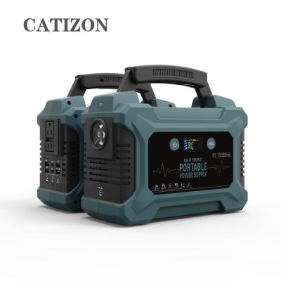 중국 CATIZON 110V/220V 60000mAH 220W Power Systems Power Station Home Backup Solar Power Portable Solar Generator 판매용