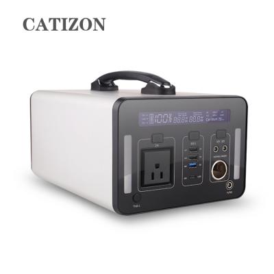 China Fast Charging Support 1000W Lithium Solar Power Station Outdoor Rechargeable Portable Power Station 270000mAh With Inverter for sale