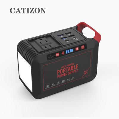 China Catizon Quick Support Charging AC Power Station Portable Convertible DC Mobile Solar Power Station Generator Outdoor Portable Power Supply for sale