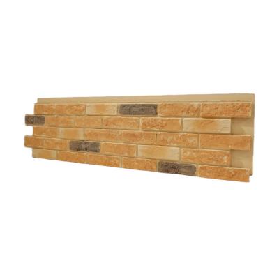 China Modern Exterior Wall Brick Tile Cultural Personality Stone Finish Spc Stone for sale