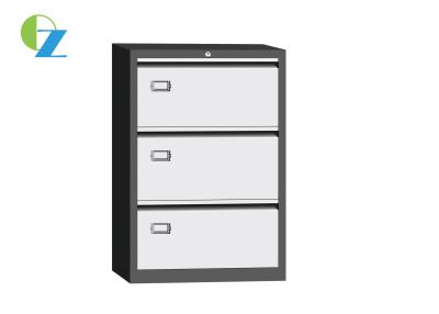 China H1030mm Steel Office Lockers 3 Drawer Lateral File Cabinet Metal for sale