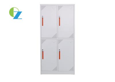 China Lateral 4 Door Steel Office Metal Locker For Gym Or Swimming Pool for sale