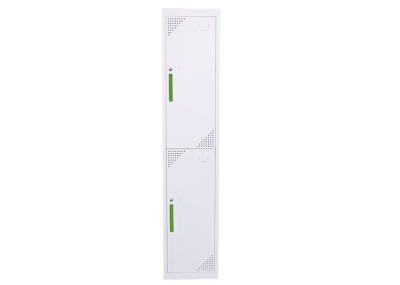 China School 2 Door Steel Lockers SPCC Vertical 1850*380*450MM for sale