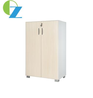 China Zinc Handle Slim Metal And Wood Storage Cabinet Thin Edge 2 Tier for sale