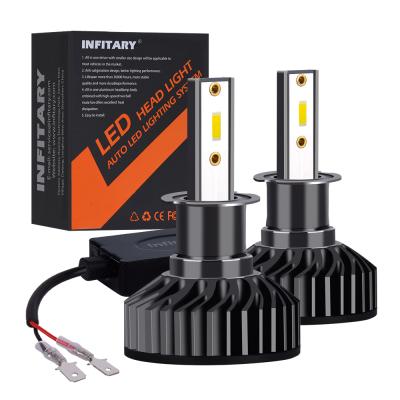 China Auto Spare Parts H1 H3 H7 H8 H9 H11 880 Automobile 881 LED Headlight Foglight Infitary Led Headlight Bulb h4 for sale