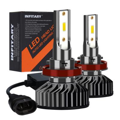 China Auto LED Headlight Foglight Infitary F2 Car Headlight h1 h3 9005 LED 9006 h4 h7 h11 72w high power led headlight bulbs for car for sale