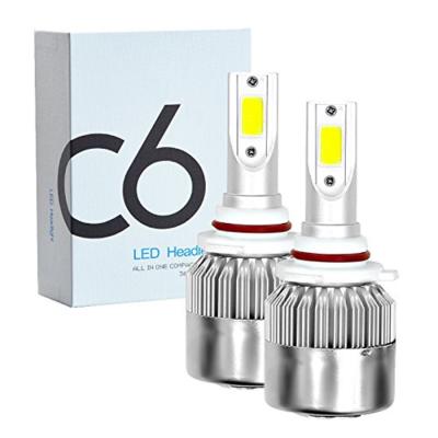 China Super Bright H4 C6 Auto Infitary H7 Automotive Led Headlight Led 9005 9006 H11 H7 C6 H4 LED Headlight C6 Car Bulb for sale