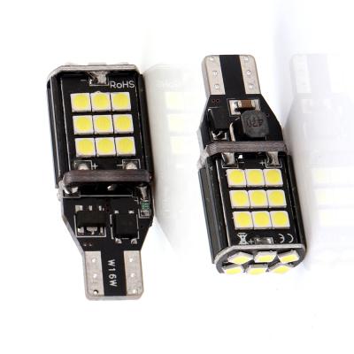 China Canbus Infitary T15 LED 3030 Error Free Bulb Light 24 SMD Canbus Car Reading Light Side Markers NO OBC ERROR Reservation Light Tail Lamp Backup Xenon for sale