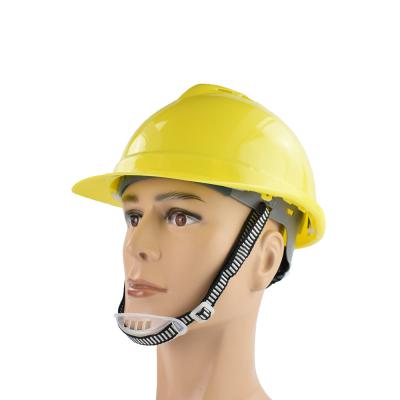 China HIGH QUALITY construction WORK INSURANCE V STYLE guard WITH HOLE BREATHABLE SAFETY HELMET for sale