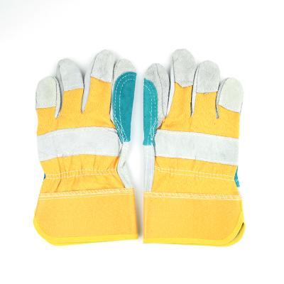 China Wear Resistant Leather Working Gloves Safety Comfortable Working Fire Resistant High Temperature Gloves for sale