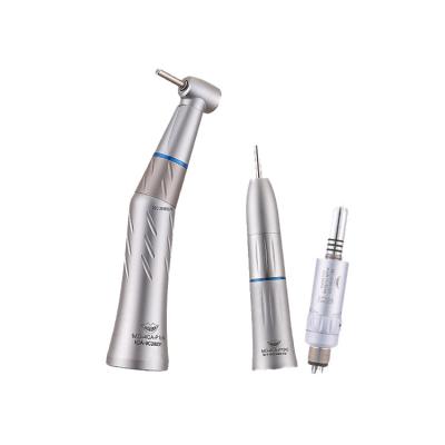 China Imported Stainless Steel Push Button Gear Type Cheap Led Dental Low Speed ​​Handpiece Kit Dental Internal Low Speed ​​Handpiece Set for sale