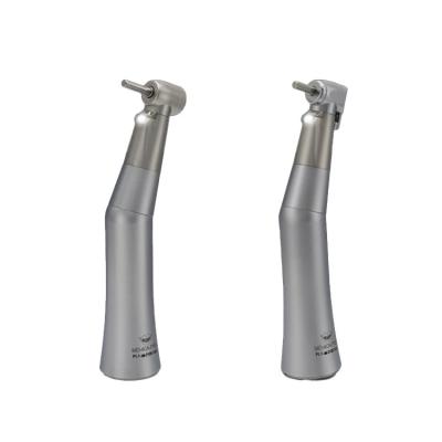 China Push Button Steel Type External Water Jet Low Speed ​​Band Contra Angle Dental Handpiece for sale