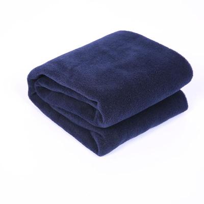 China 100% soft anti-static polyester fleece blanket with anti pilling for sale