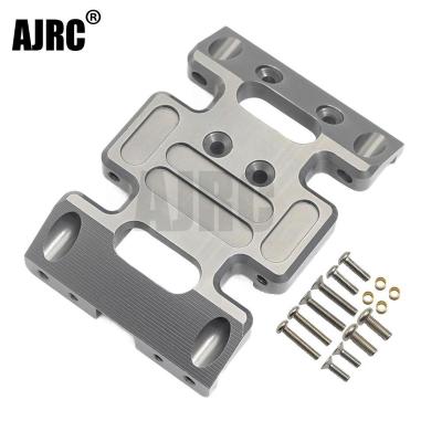 China Vehicles & Remote Control Toys Aluminum Alloy Chassis Center Skid Plate with Screw Accessory Fit for Axial SCX10 1/10 RC Crawler Car Parts for sale