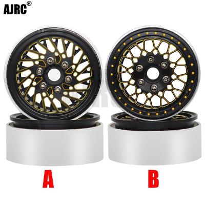 China Vehicles & 4pcs 1.9inch Trx4 Bronco Rc4wd D90 D110 Scx10 Axial 90046 Jimny Cfx Trx6 Toys 4pcs 1.9inch Metal Wheel Hub Rim Beadlock For Rc Crawler 1/10 Crawler Car for sale