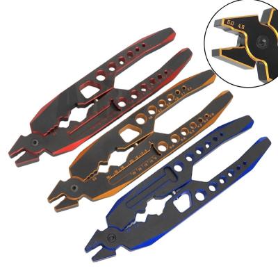 China All-Metal Multi-Function Shock Absorbing Clamps Pliers Ball Nose Clamps Suspension Pliers Assembly Remote Control Car Rc Tool Clamps for sale