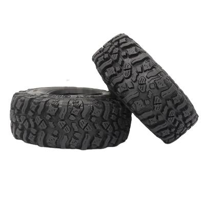 China Vehicles & Toys 4PCS 115MM Remote Control Rubber Mud Grappler Tires For 1:10 RC Crawler SCX10 Axial SCX10 II 90046 90047 TRX-4 Defender G500 TRX-6 G63 for sale