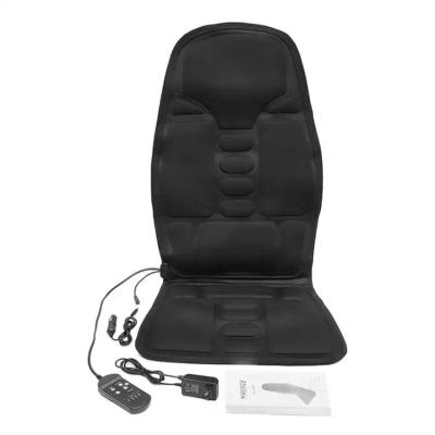 China Electric Back Heated Body Massage Car Seat Home Office Cushion Car Seat Chair Massager en venta