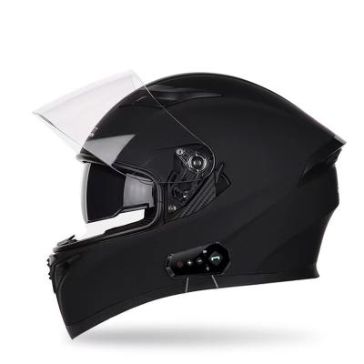 중국 New Protective Fashion Motorcycle Helmet Safety Four Seasons Motorcycle Helmet With Earphones 판매용