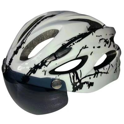 중국 High Security New Arrival Cool Shapes Led Helmet Light, Led Helmet Motorcycle Light Bike Helmet With Led Light 판매용