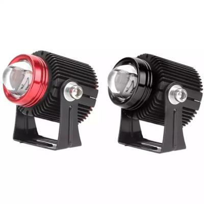 China Amber White High /Low Day Time Running Light 15w Motorcycle Light System Beam Auto Cannon Lights for sale