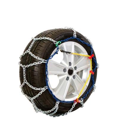 China Non-slip Car Snow Chains KN12mm Winter Bands Snow Tire Emergency Car Alloy Steel Anti-Skid Chains Te koop