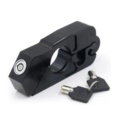 China Universal Bike Aluminum Alloy Handlebar Grip Motorcycle Accessories Lock Brake System Te koop