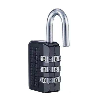 China Mini Gym Cabinet Lock Digits Combination Gym Lock Luggage Code Padlock for sale