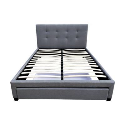 China Soft Bed Australia Storage Furniture Bed Upholstered Queen Size Fabric Bed With Drawers for sale