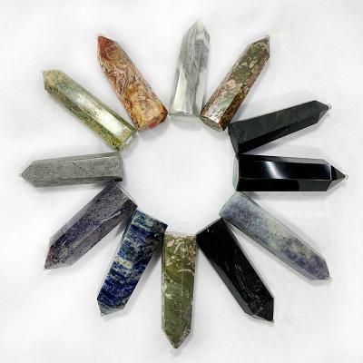 China High Quality China Crystals Healing Stones Dominate Wand Point Clear Quartz Crystal Point for sale