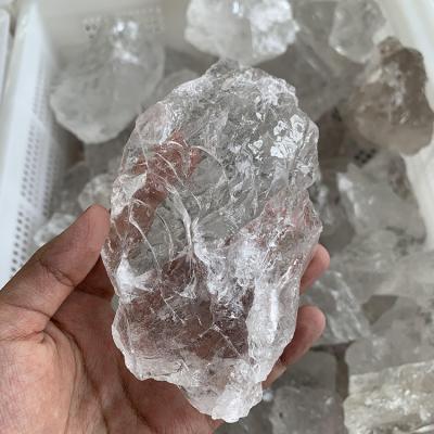 China Wholesale High Quality Natural Stone China Gemstone Crystal Raw Clear Rough Quartz Healing for sale