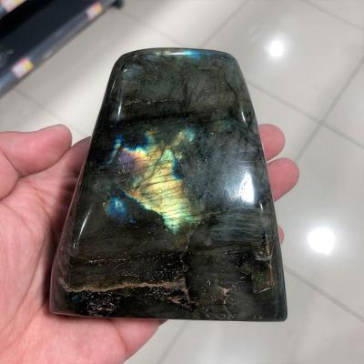 China China Wholesale High Quality Natural Polished Labradorite Large Freeforms With Blue Flash for sale