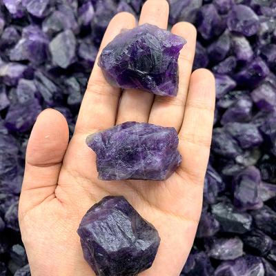 China China Wholesale High Quality Natural Crystal Amethyst Rough Amethyst Gravel For Decoration for sale