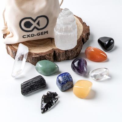 China China Wholesale High Quality Healing Set Crystal Chakra Crystal Set For Healing for sale