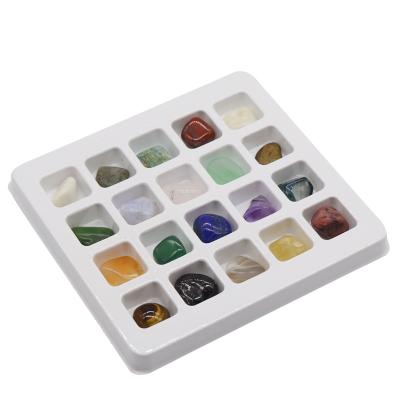 China China's natural crystal contains 20 kinds of materials gem ore original stone specimen box for sale