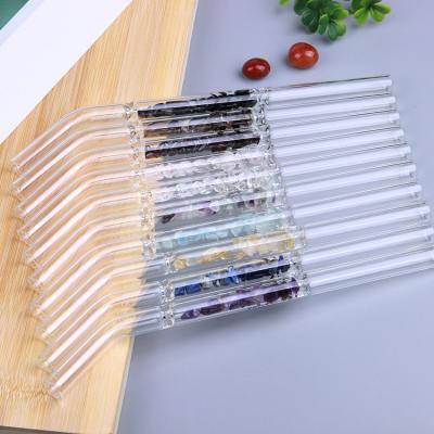 China China Wholesale Natural Crystal Straws Various Rose Clear Straw Etc. quartz crystal quartz straw for sale