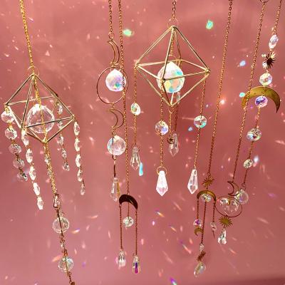 China China high quartz k9 crystal sun catcher wholesale crystal sun catcher hanging suncatche for decoration for sale