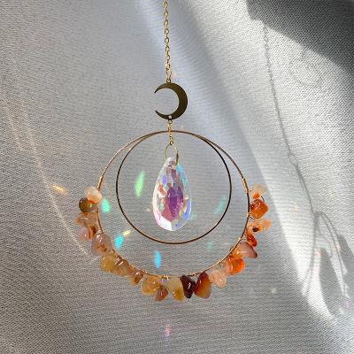 China China wholesale high quality natural crystal sun catcher crystal sun catchers hanging suncatche for decoration for sale