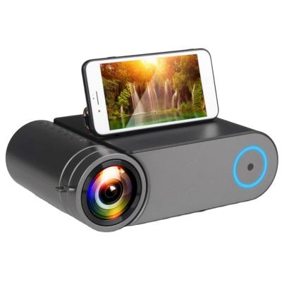 China Portable Smart Black 3D Projector Ready With Built-in Speaker for sale