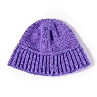 China 2021 COMMON Sports Winter Warm Knitted Bucket Hats For Women for sale