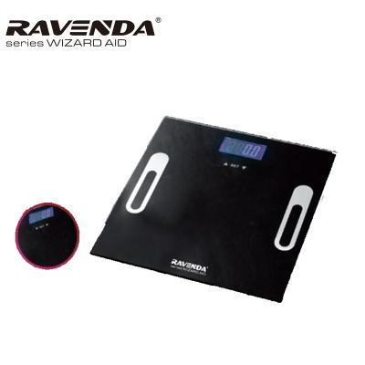 China Portable Body Weight Scale PROLISS Electric OEM 180kg LCD Logo Custom Floor Weigh Digital Body Fat Scale Bathroom for sale