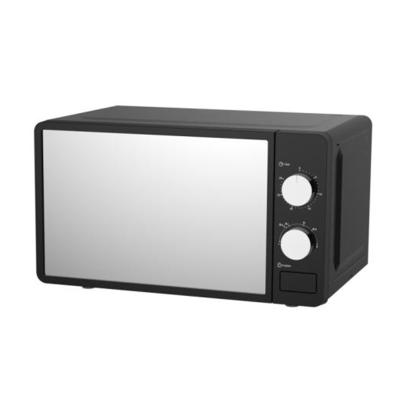 China Hotel PROLISS Hotel Kitchen Turntable Custom Glass Top Oven 20L Electric Mechanical Microwave Oven for sale