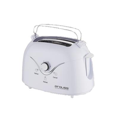 China PROLISS OEM Kitchen Automatic Closed Plastic Electric Breakfast 2 Slices Bread Sandwich Toaster Machine For Home Use for sale