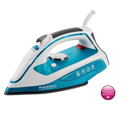 China Household 2200W Professional Electric Steam Iron Thermostat Control PROLISS Control Wholesale Press Ceramic Iron Steamer Stock for sale