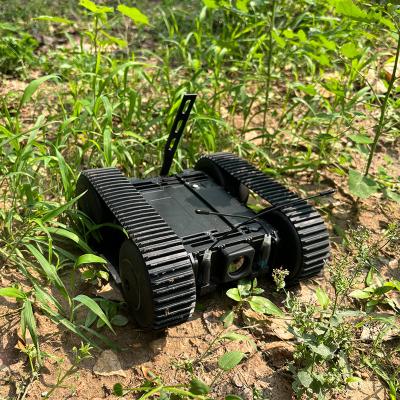 China Lightweight Wheel Track Surveillance Robot With Voice Monitoring Supported for sale