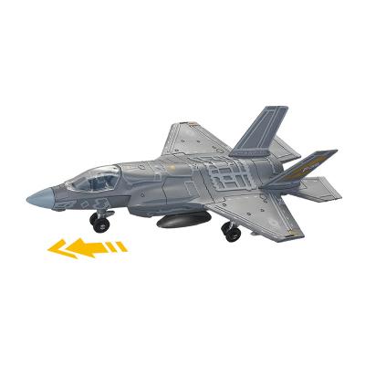 Chine 1:72 Modèle de chasseur furtif F35 à l'échelle avec une envergure d'ailes impressionnante de 24,5 pouces à vendre