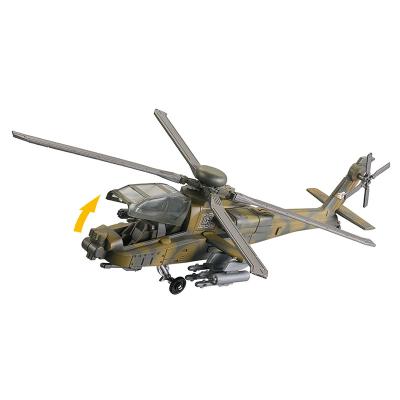 China 1:72 Scale Apache Attack Helicopter Model - 24 - 6, Color - Boxed, 72pcs/Carton for sale