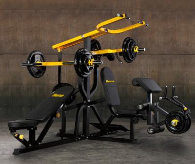 China Modern integrated strength training equipment for the gym with leg press and squat rack for sale