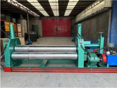 China Prensa de batir de la placa hidráulica de alta resistencia con Maxi Roll Plate Thickness 10m m en venta